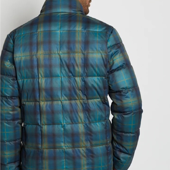 Pendleton down puffer jacket with 650-fill power, Blue, Green, Size XXL/TTG - Picture 8 of 13